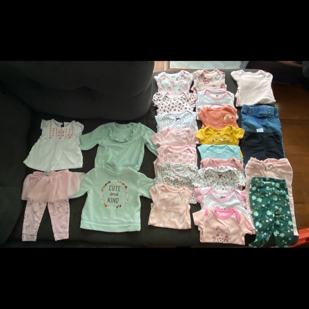 Baby girls clothes lot